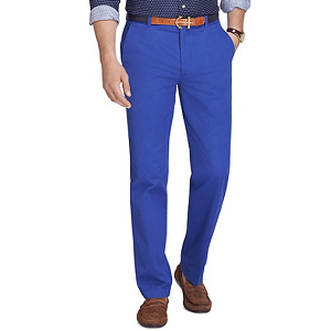 Clark Fit Vintage-Finish Chinos - Mazarine Blue